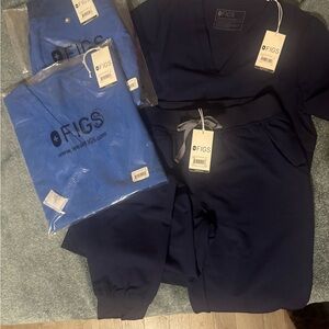 Figs Women's Dark Blue Jogger Pants